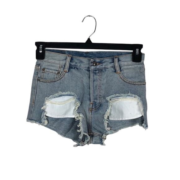 Somedays Lovin Shorts Booty Call Distressed Cutoff - Picture 1 of 2